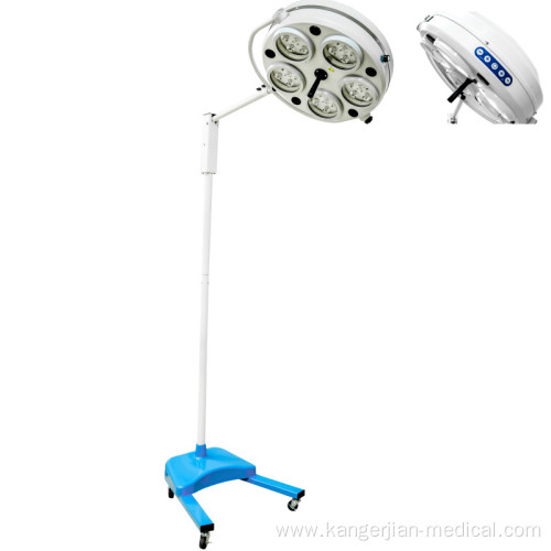 Medical Equipment stand operation lamp five bulbs on head LED shadowless surgical lights